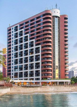 Flat Iate Plaza Na Beira Mar Com Vista Mar Leilighet Fortaleza  Eksteriør bilde