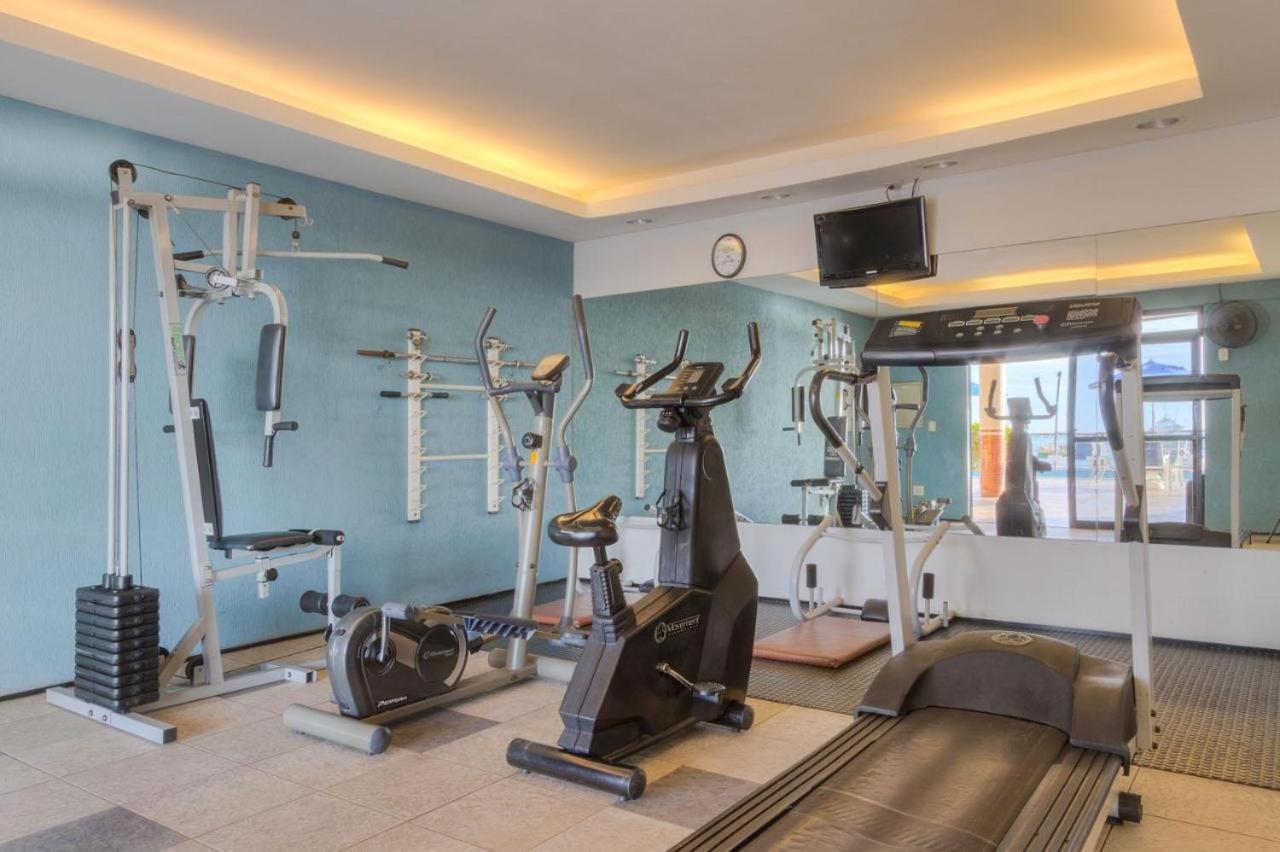 Flat Iate Plaza Na Beira Mar Com Vista Mar Leilighet Fortaleza  Eksteriør bilde